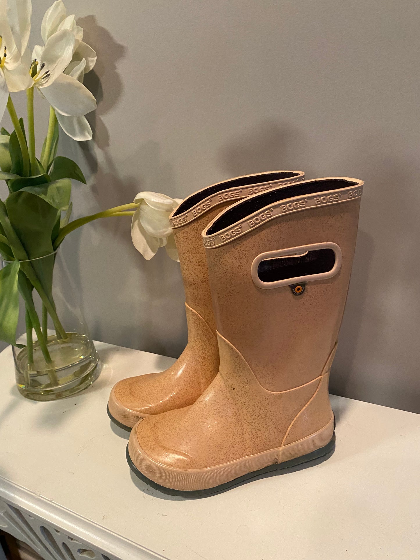 Bogs Rainboot Glitter - Size 12