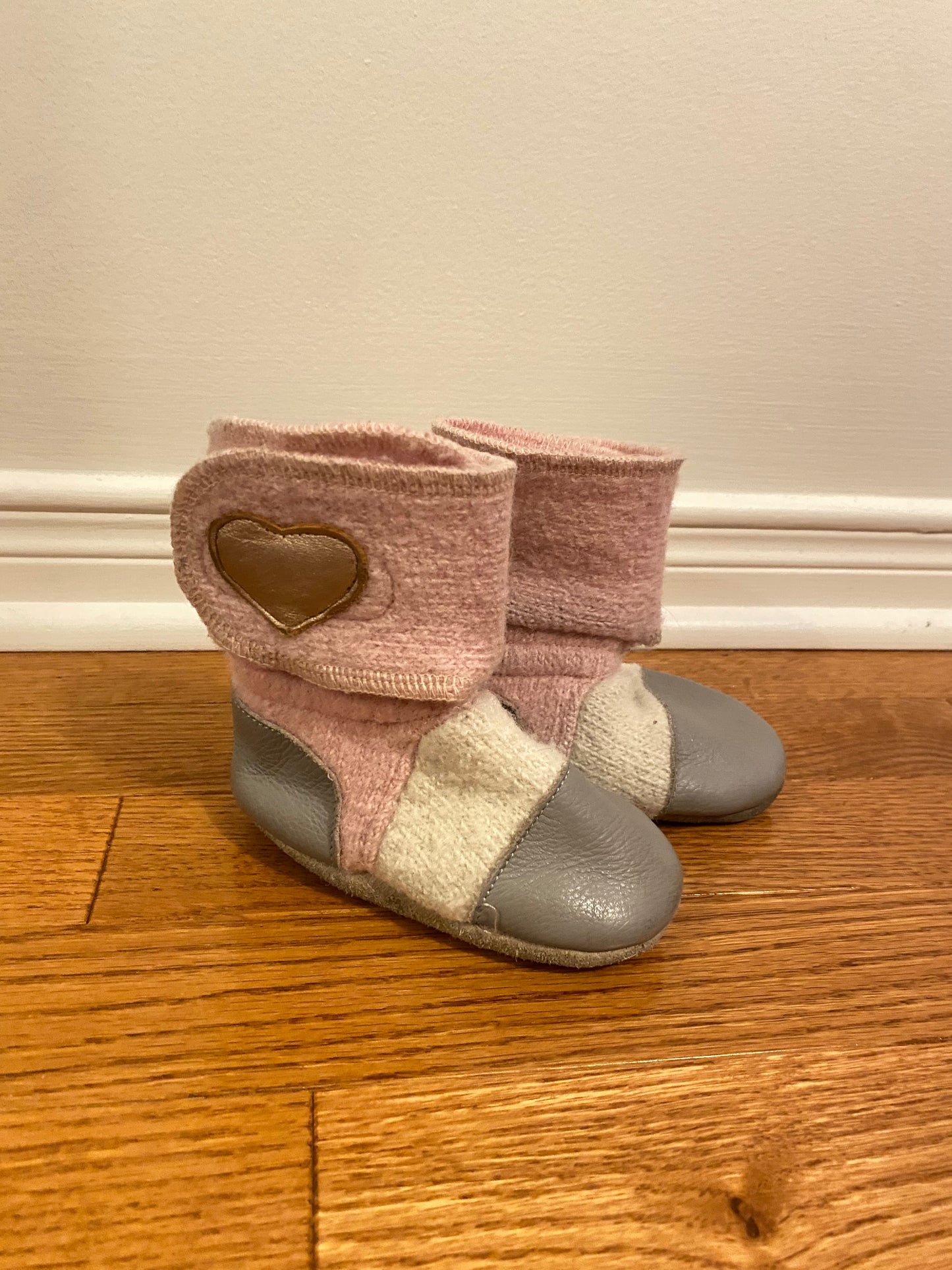 Nooks Wool & Leather Slippers - 5.5" sole