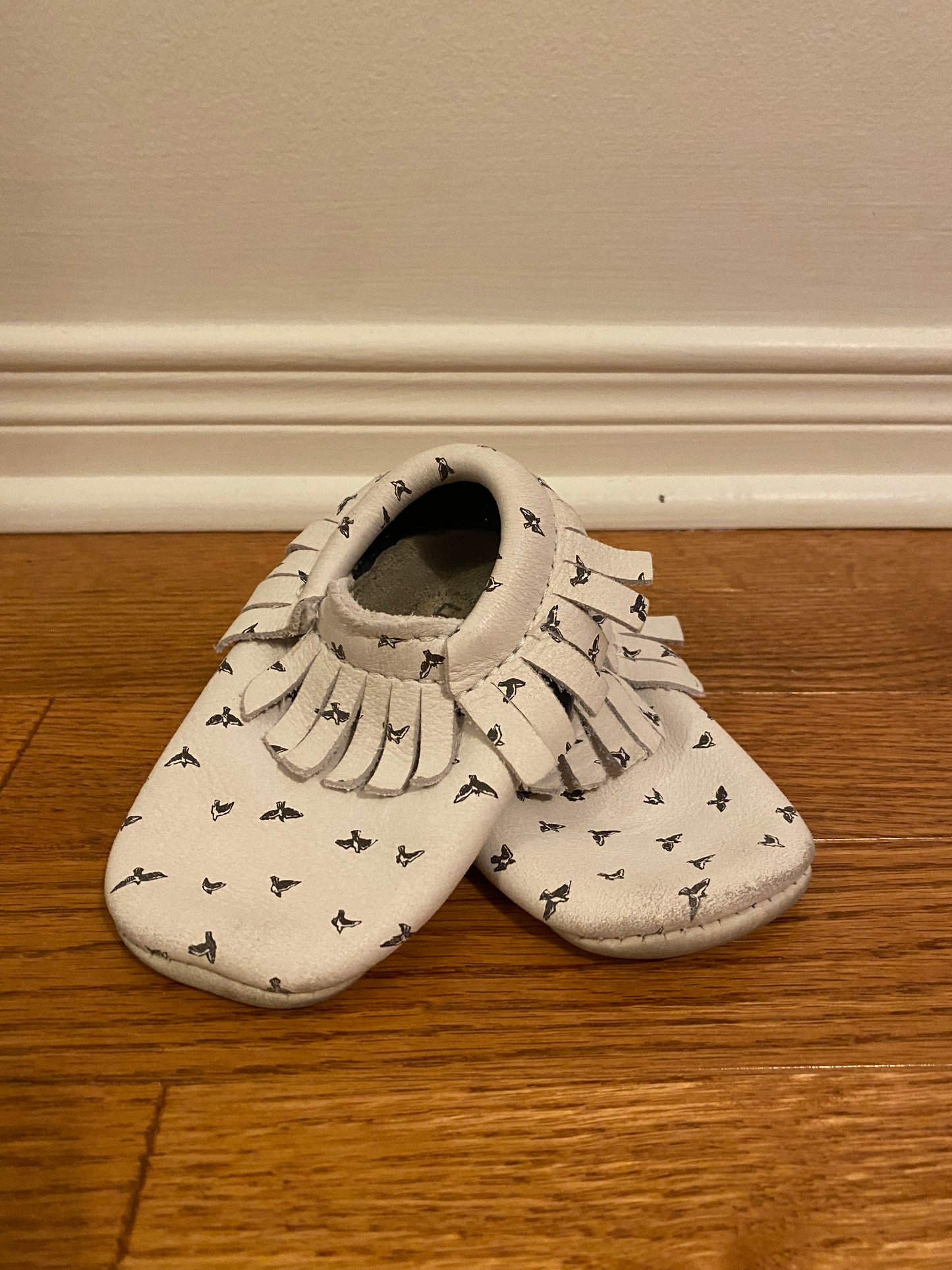 MiniMocs Leather Birds - baby size 5