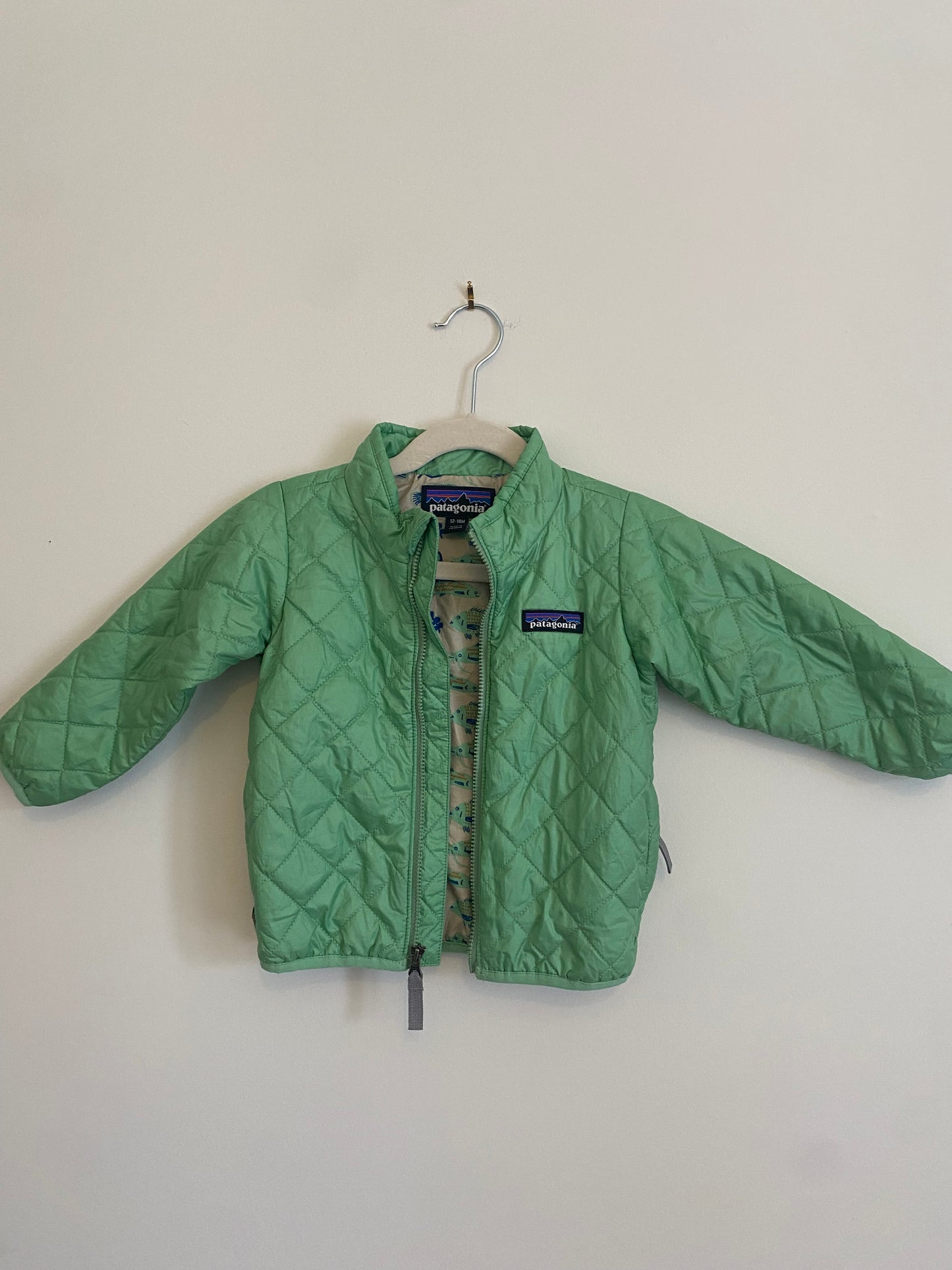 Patagonia Baby Nano Puff Jacket - size 12-18m