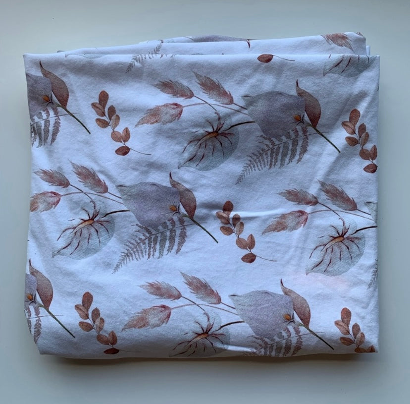 Snuggle Jacks Porcelain Jersey Swaddle - 100% organic cotton - 39.5" x 39.5"