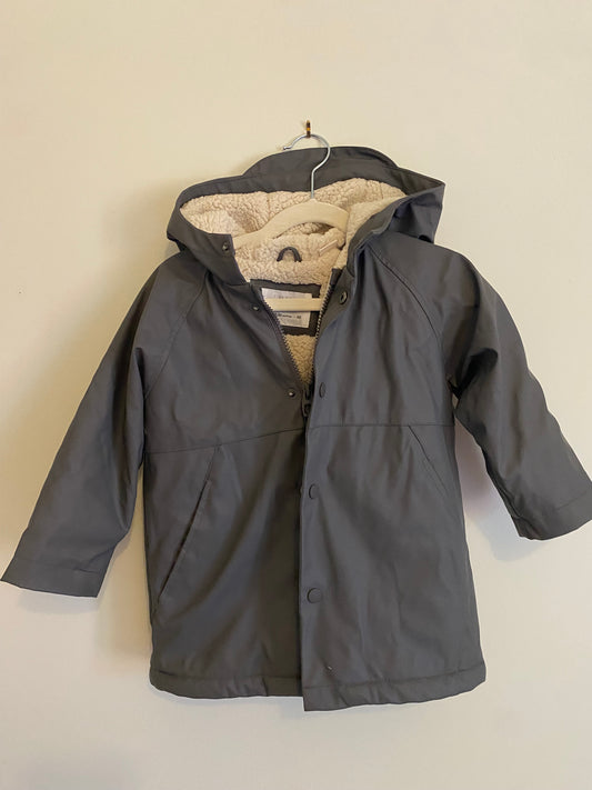 Zara Sherpa Rain Jacket - Size 92
