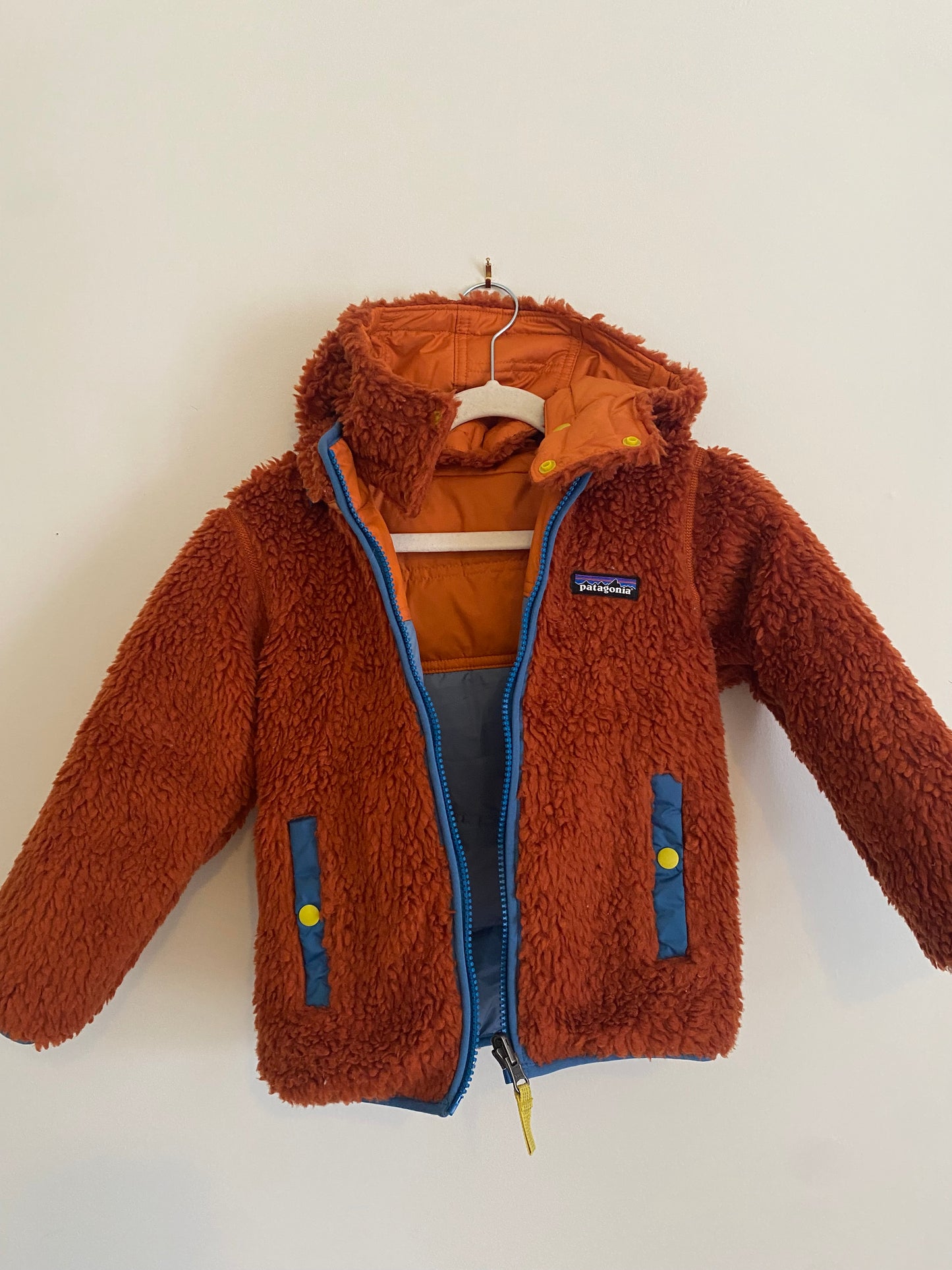 Patagonia Reversible Tribbles Hoody - Size 4T