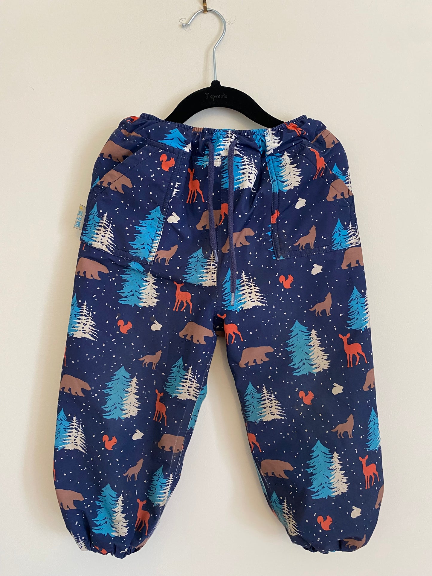 Jan & Jul Soft Shell Warm Pants - Size 2T