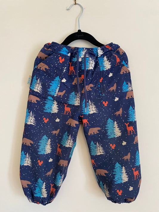 Jan & Jul Soft Shell Warm Pants - Size 2T