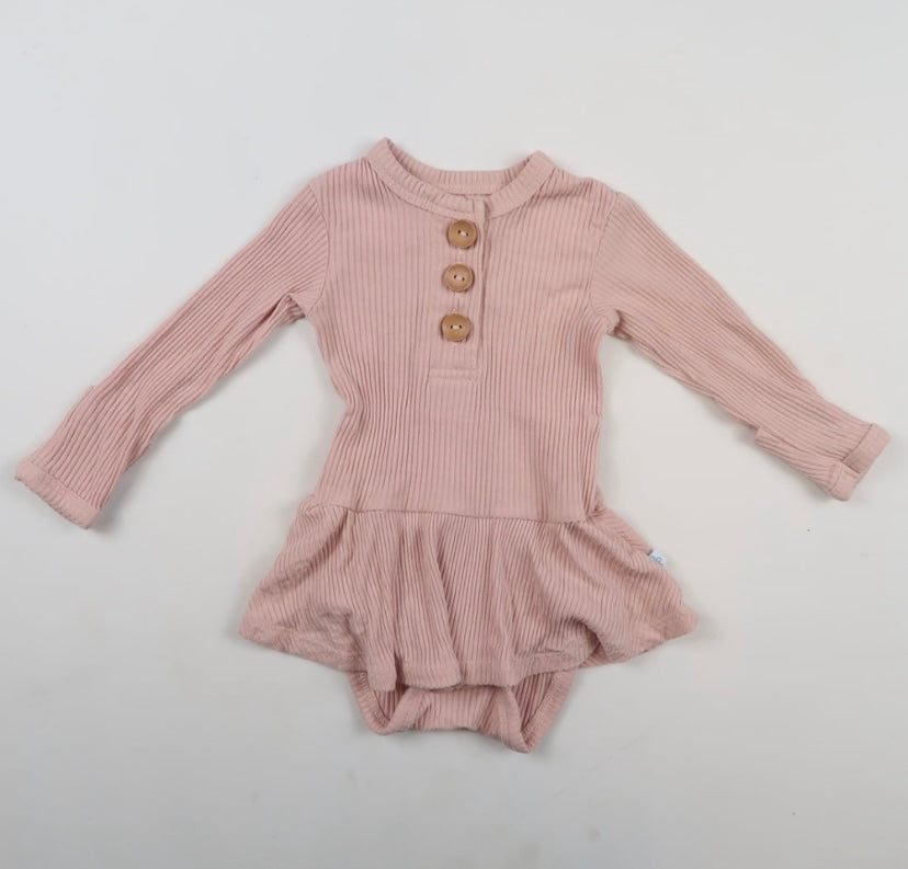 Posh Peanut Skirted Bodysuit - 0-3m